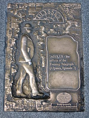 Archivo:Ulysses Plaque Dublin