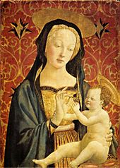 Archivo:Veneziano-madonna and child - burgundy xmas