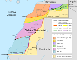 Archivo:Western sahara walls moroccan map-es