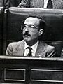 (García Díez) Leopoldo Calvo Sotelo en el pleno del Congreso de los Diputados (cropped)