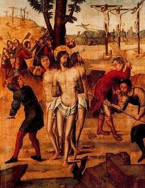 Archivo:Agathius-Acacius-Acacio-martyrdom