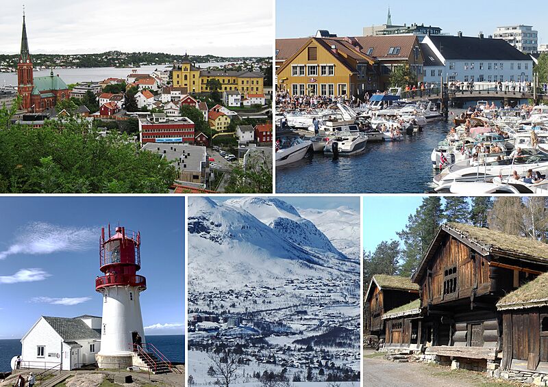 Agder photomontage