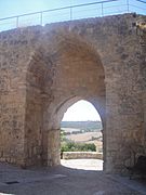 Arco de la Villa en la muralla de Urueña--1