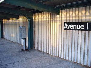 Avenue I NYC Subway Station by David Shankbone.JPG
