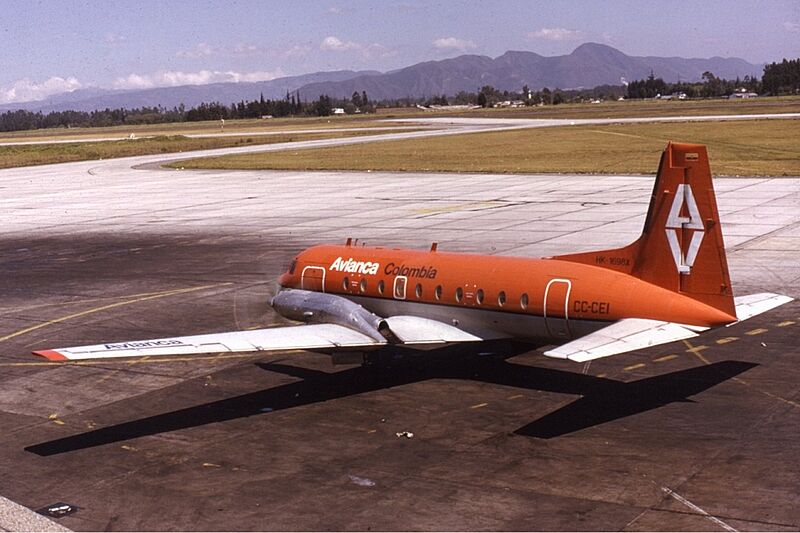 Avianca HS.748 Groves