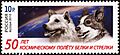Belka & Strelka 50 Years Flight Stump