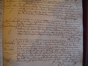 Archivo:Buenos Aires iglesia del Pilar documento manuscrito lou