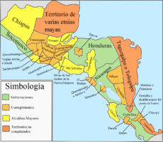 Archivo:Capitanía General de Guatemala 1650