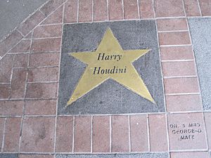 Archivo:Celebrity Star Harry Houdini Orpheum Theater Memphis TN