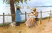 Chase William Merritt Gravesend Bay c1888