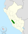 Cinclodes palliatus map