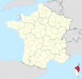 Département 2B in France 2016