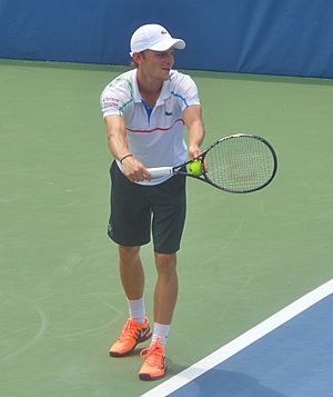 Archivo:David Goffin Winston Salem Open 2014