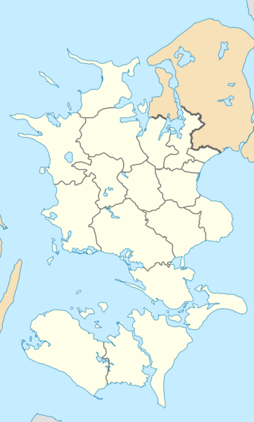 Denmark Zealand location map (da)