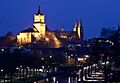 Die Schwanenburg der Stadt Kleve