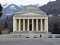 Facade of Tempio Canoviano - Possagno - Province of Treviso, Veneto, Italy - 28 Dec. 2014