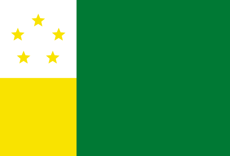Flag of Fernández Alonso, Bolivia