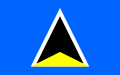 Flag of Saint Lucia (1967–1979)