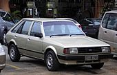 Ford Laser (first generation) (front), Serdang