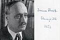 Franck,James Autogramm 1952.