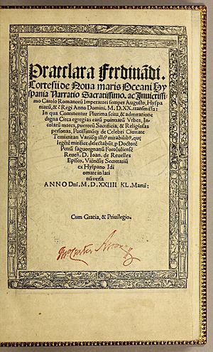 Archivo:Hernán Cortés Segunda Carta 1524 JCB