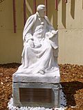 Ibarra (Aramayona), monumento al músico Vicente Goicoechea y Errasti