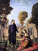 Juan de Flandes - Christ Appearing to Mary Magdalen - WGA12053