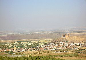 Vista general de La Calahorra.