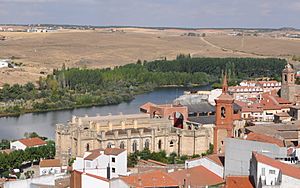 Archivo:La Basílica de Santa Teresa de Jesús desde el torreón del castillo (8015793967)