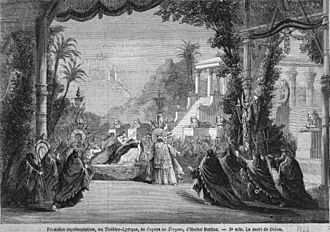 Archivo:Les Troyens à Carthage 1863 - last act (press illustration) - Gallica