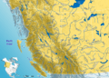 Major Rivers in West Canada