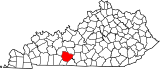 Map of Kentucky highlighting Warren County.svg