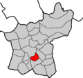 Mapa parroquia de aranza baralla