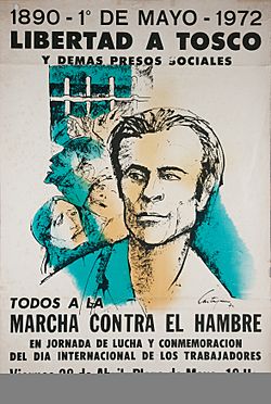 Archivo:Museo del Bicentenario - Afiche 1 de Mayo, Libertad a Tosco