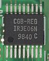 Nintendo Game Boy Color LCD bias generator