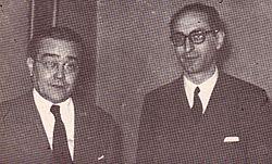 Archivo:Ricardo Balbín y Arturo Frondizi 1946
