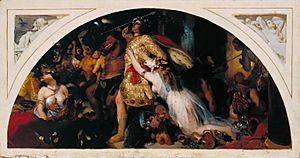 Archivo:Sir Edwin Henry Landseer - The Defeat of Comus, 1843 (N00605)