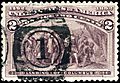 Stamp US 1893 2c Columbian