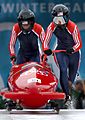 US Navy 020219-N-3995K-304 Gold Medal Women BobSledders 1