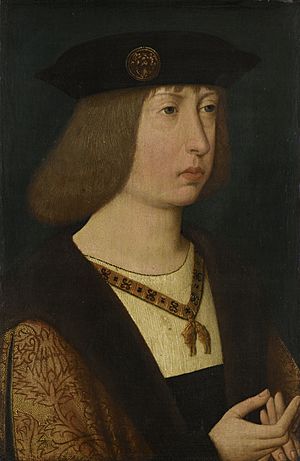 Archivo:16e eeuw onbekend schilder - Filips de Schone, Aartshertog van Oostenrijk, Hertog van Bourgondie