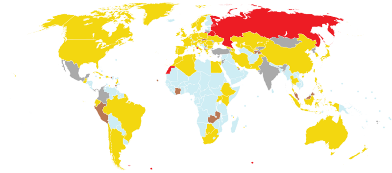 2024 Summer Olympics medal map