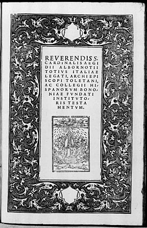 Archivo:Albornoz, Gil de – Testamentum, 1533 – BEIC 1516654