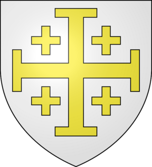 Archivo:Blason Royaume de Jérusalem