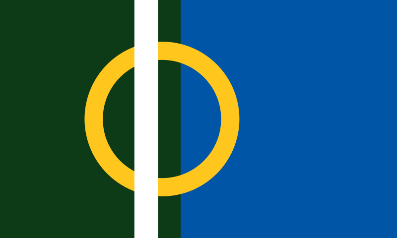 Calne town flag