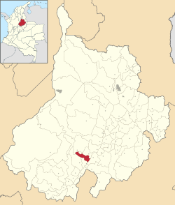 El Guacamayo ubicada en Santander (Colombia)