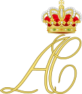 Archivo:Dual Cypher of Prince Albert and Princess Charlene of Monaco