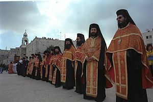 Archivo:Flickr - Government Press Office (GPO) - Greek orthodox clergy waiting for their patriarch