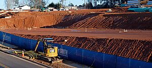 Archivo:Georgia red clay at construction site