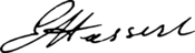 Husserl signature.svg