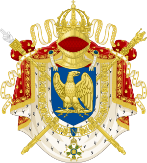 Archivo:Imperial Coat of Arms of France (1804-1815)
